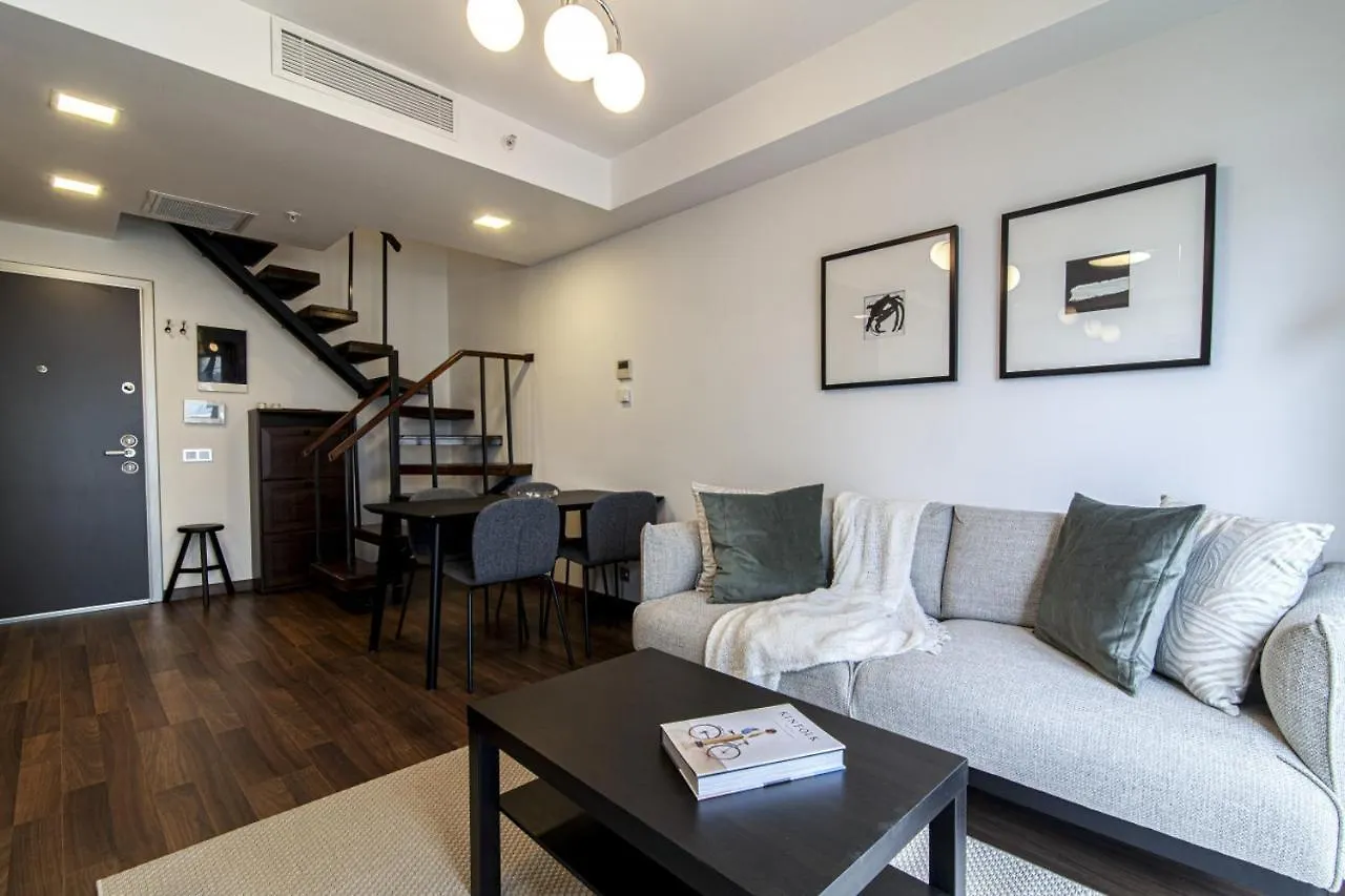 Apartman Sleek Residence Flat With Great Location In Sisli Isztambul